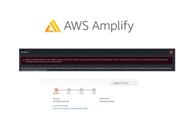 AWS Amplify Build Error